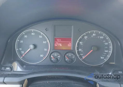 2009 Volkswagen Jetta 2.5L Se из США, поврежденный, VIN 3VWTM71K49M251282